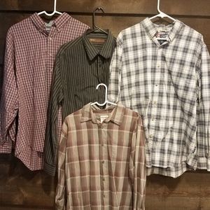 BUNDLE OF 4 MENS SHIRTS